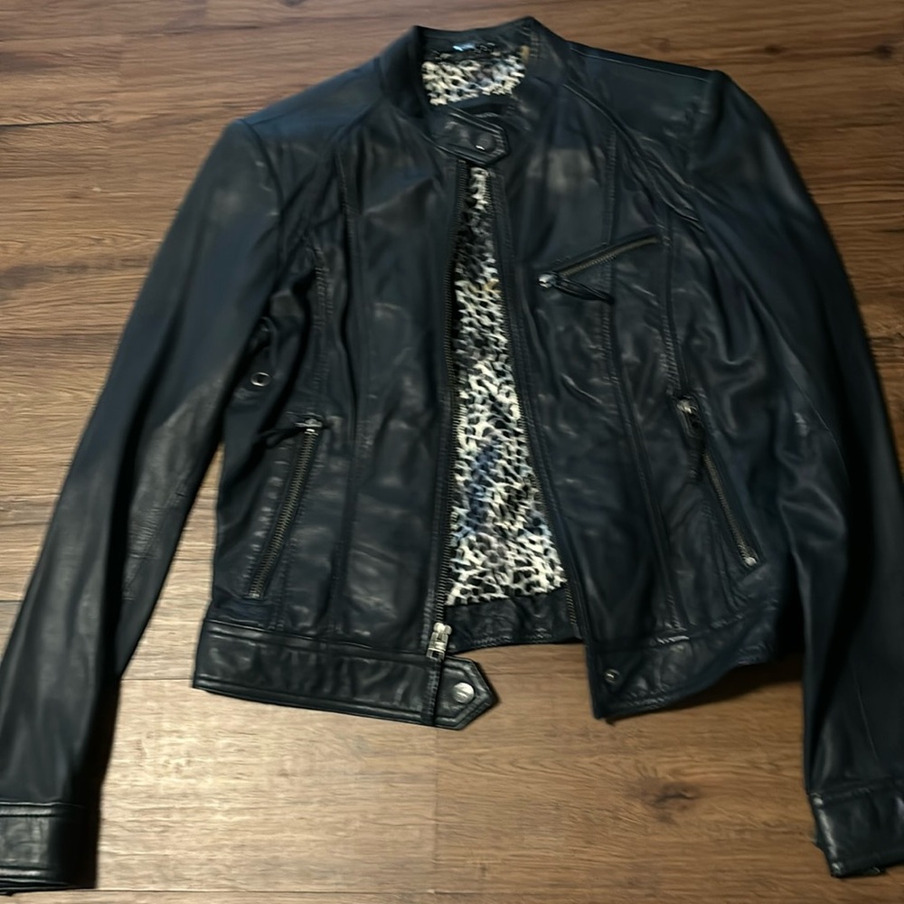 Leather jacket